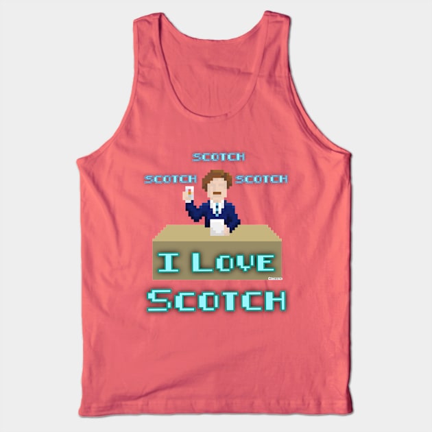 I Love Scotch! Tank Top by AlterAspect